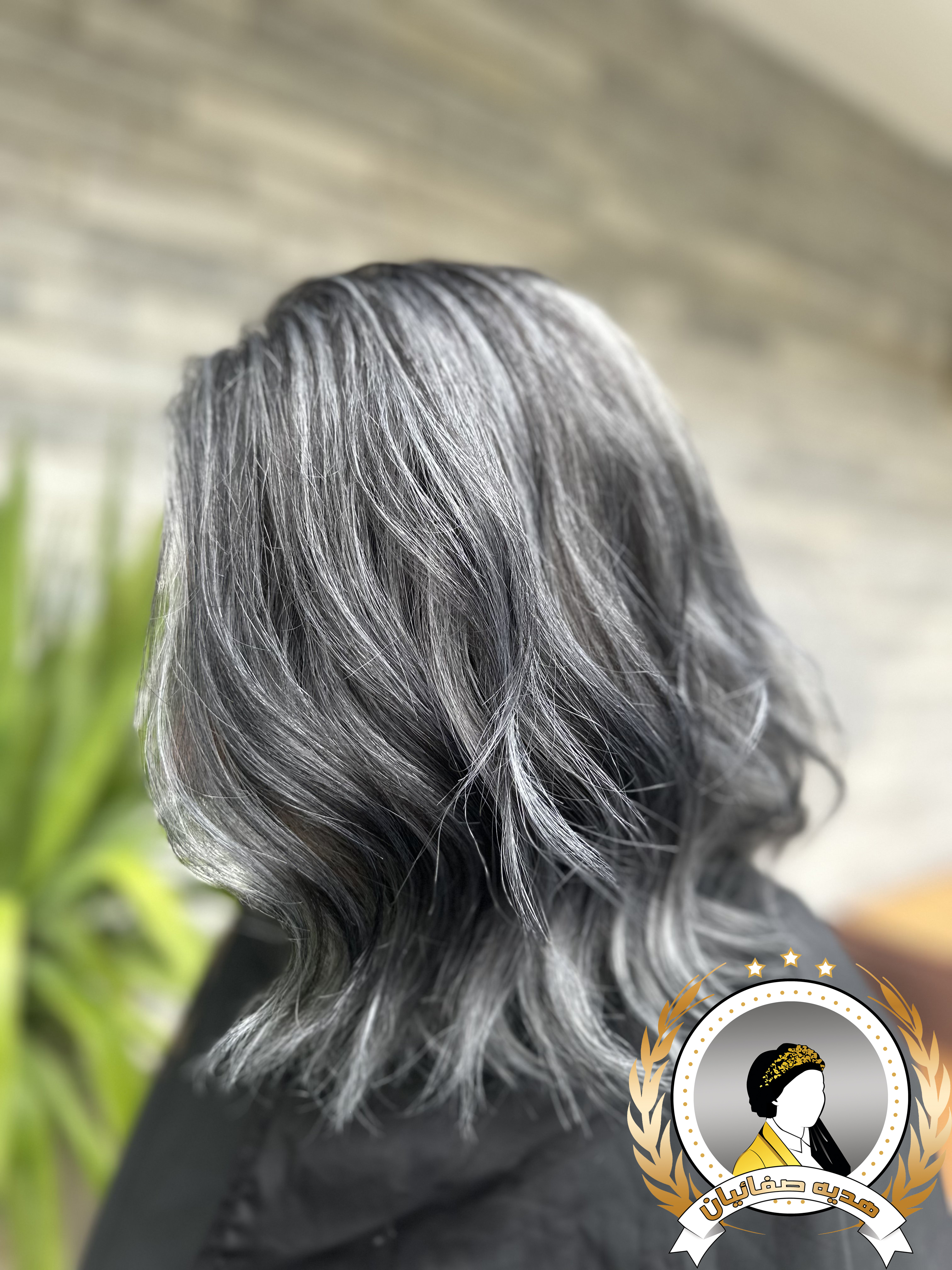 مدل موی کوتاه جو گندمی با تکنیک هدیه ای