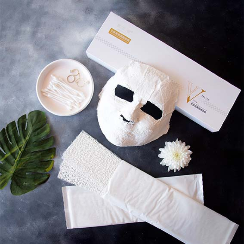 ماسک گچی صورت و وسایل لازم برای اجرای آن