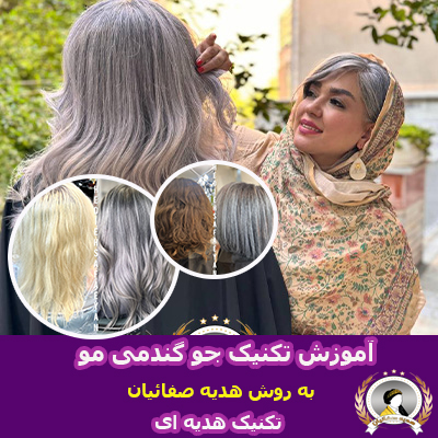 دوره آموزش تکنیک جو گندمی مو 